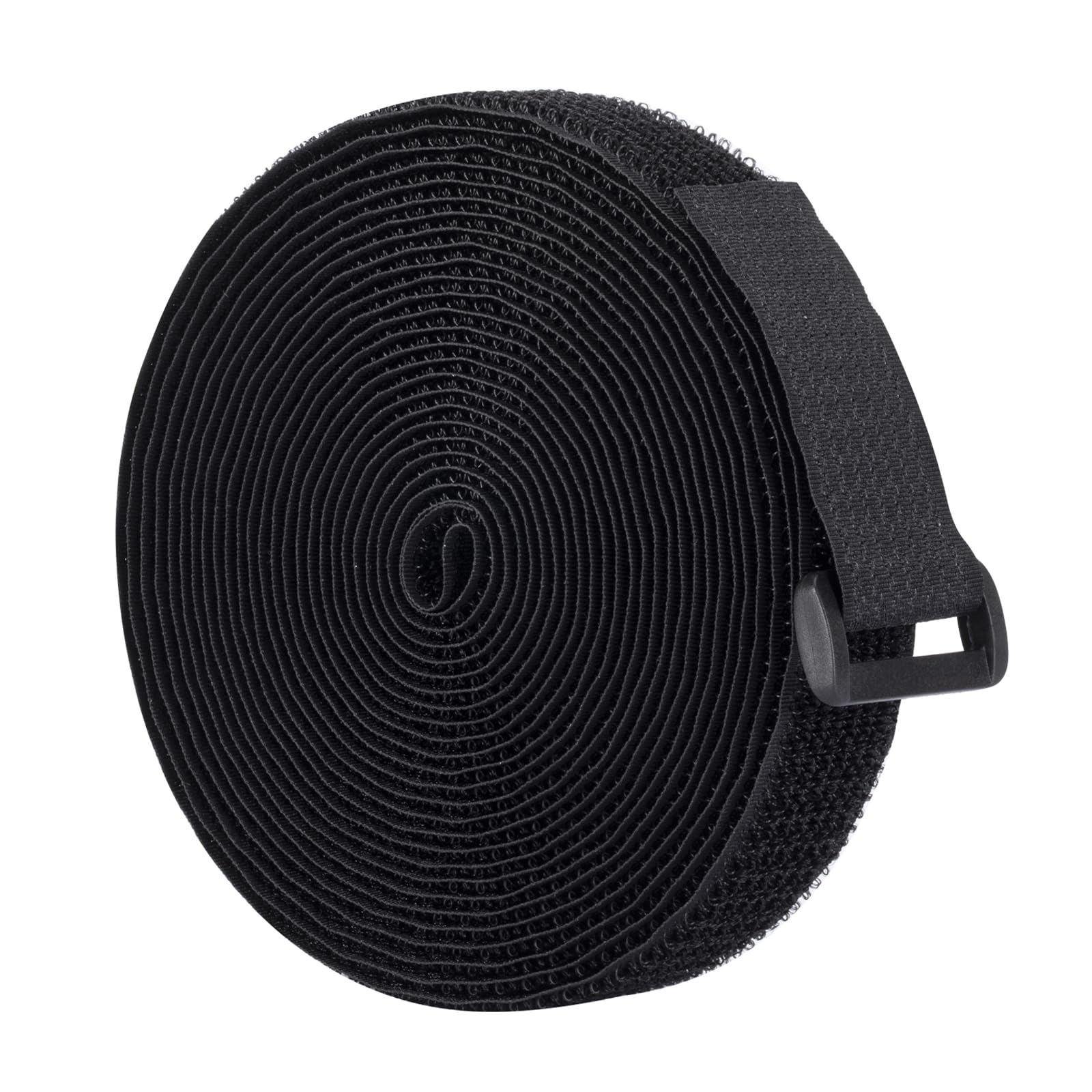 TUGEUNYU Hook and Loop Straps 1In Wide 16 Ft Long, Self-Adhesive Reusable Cable Straps-Adjustable Nylon Fasteners for Home Wires, Garage, Office,