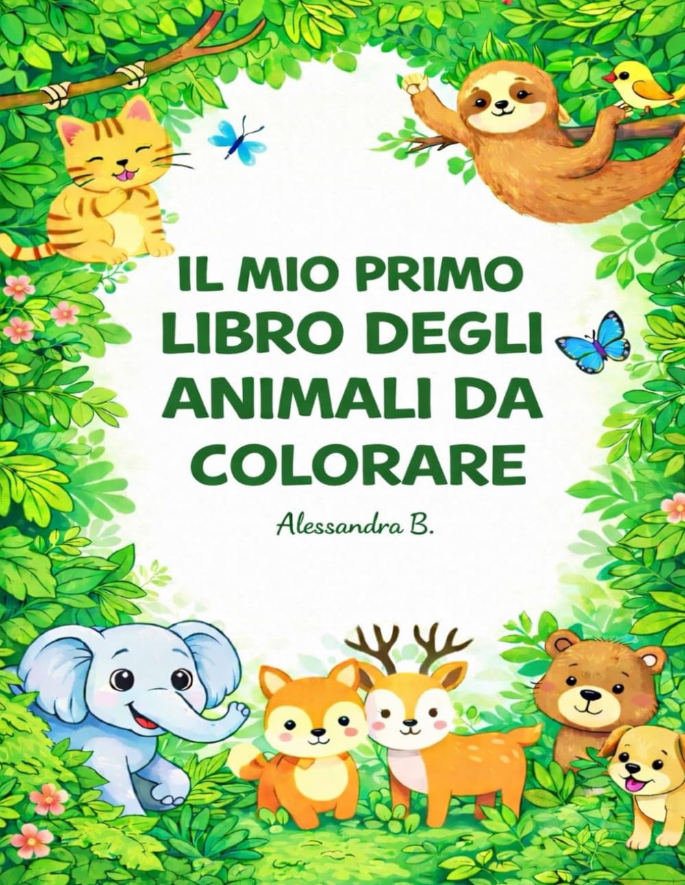 Il mio primo libro degli animali da colorare