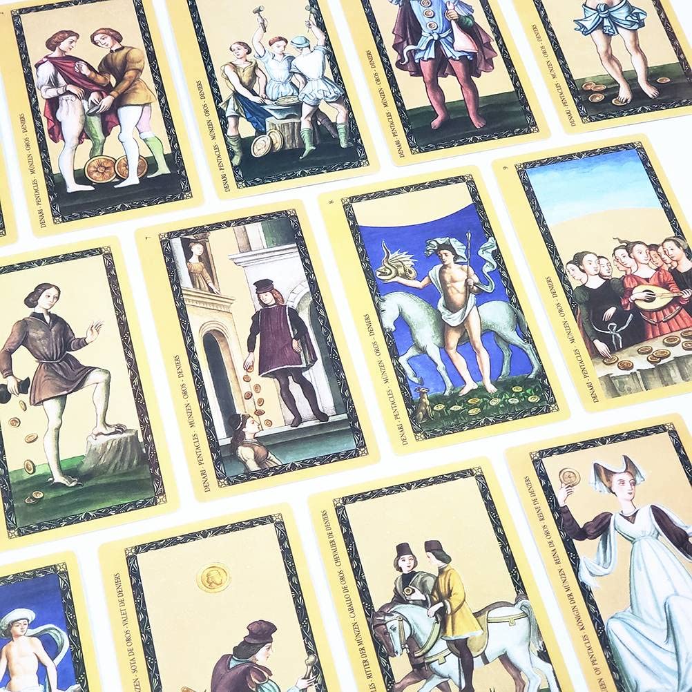イタリア TAROCCHI DORATI DEGLI ZAR 皇帝の黄金タロット Tarocchi