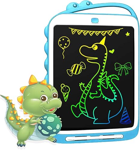 LCD Writing Tablet for Kids, Toddler Doodle Board Drawing Pad for Girls Boys 2-6 Years Old 10 Inch E&hellip;