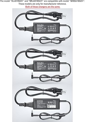 Miniatura 7 de Cargador adaptador de corriente para portátil de 45 W, 19.5 V, 2.31 A, compatible con HP 741727-001 721092-001 719309-001 HSTNN-DA40 ADP-45WD B,