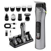 Carehabi 5 in 1 Tagliacapelli Uomo Professionale Regolabarba, Tutto