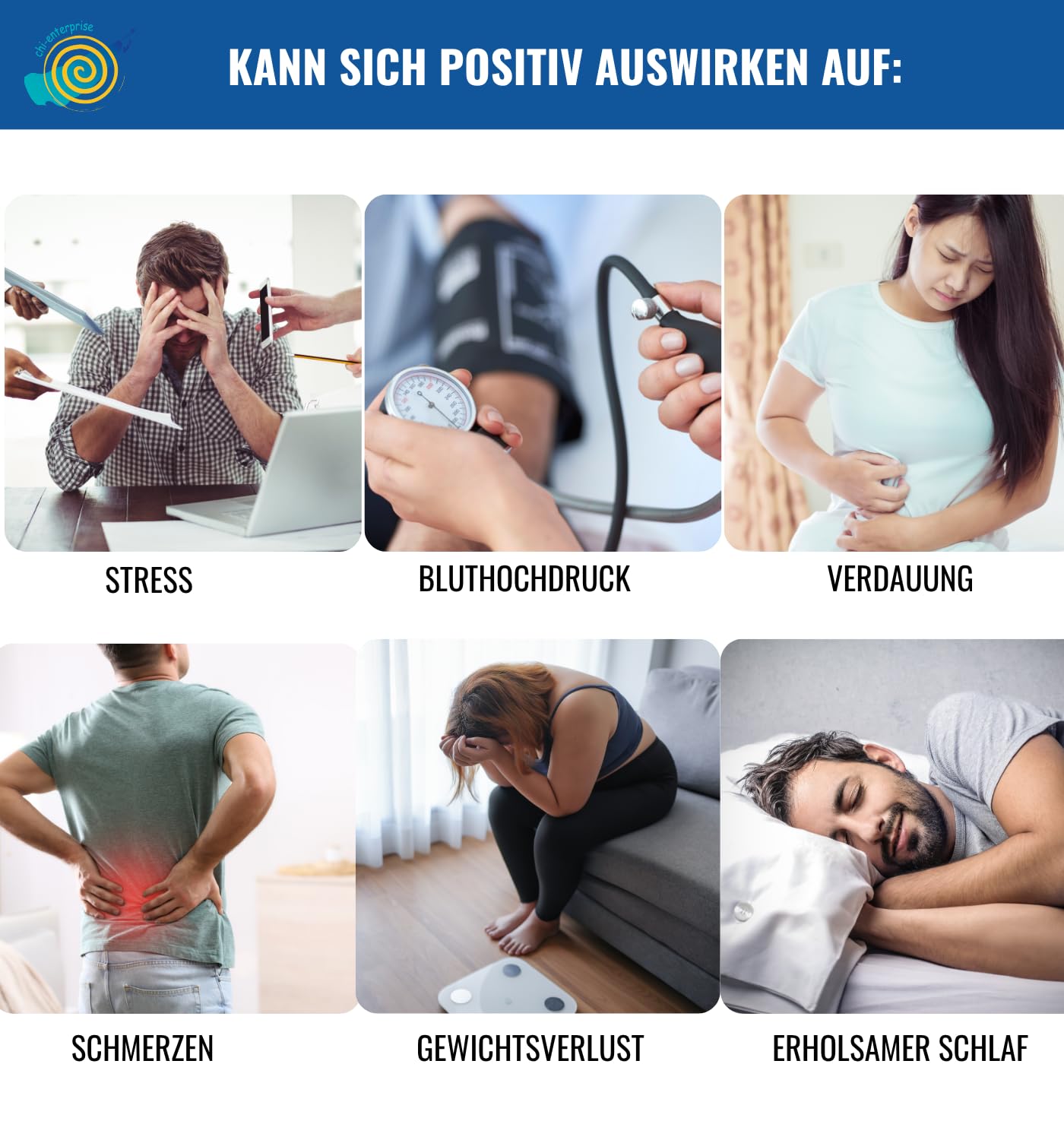 Chi Master Deluxe CHI-ENTERPRISE – 7 Geschwindigkeiten, 100–220 Schwingungen/Min. & Fernbedienung | Timer in 5-Min.-Intervallen | Chi-Massagegerät für Wellness, Entspannung & Training