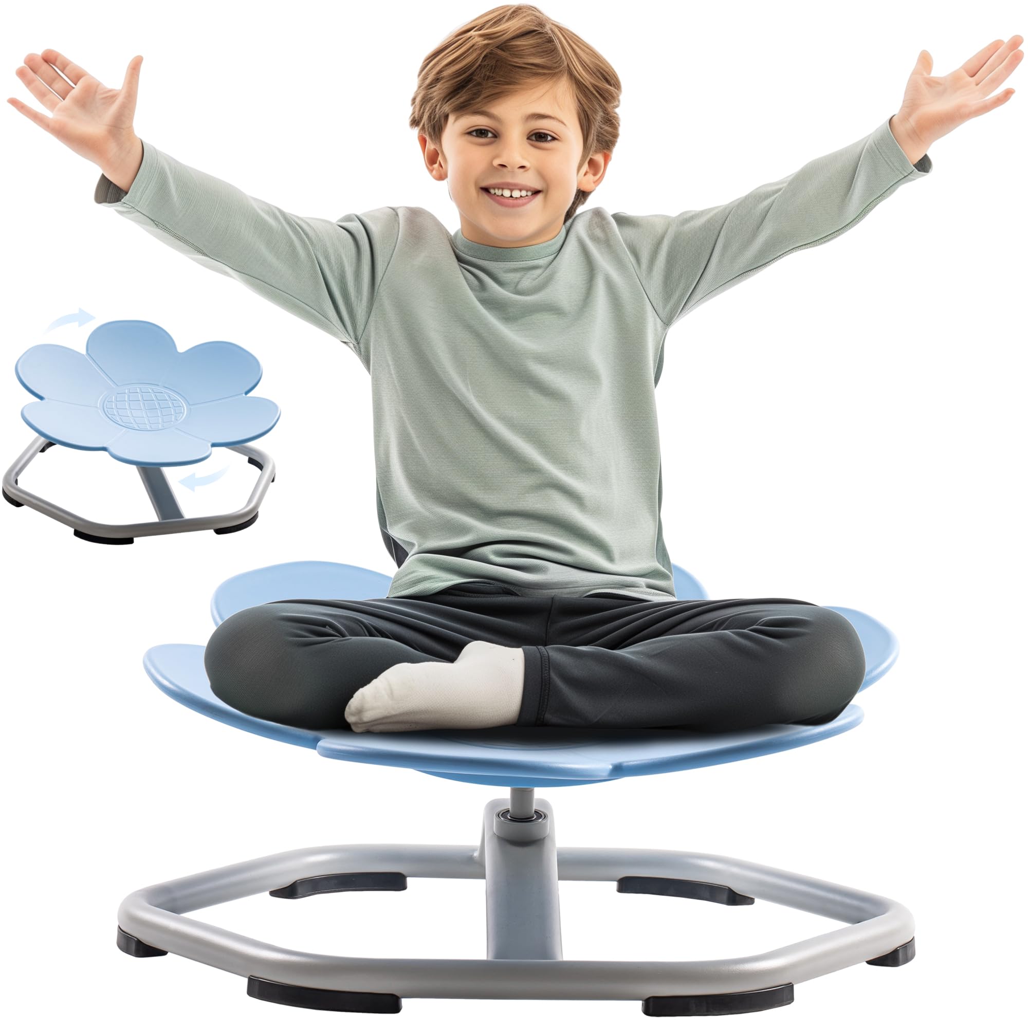 ROBOTIME Kids Sensory Swivel Chair