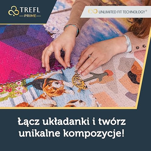 Miniatura 5 de Trefl Rompecabezas de 1000 piezas Prime - Calabozos y dragones - La caza del dragón verde