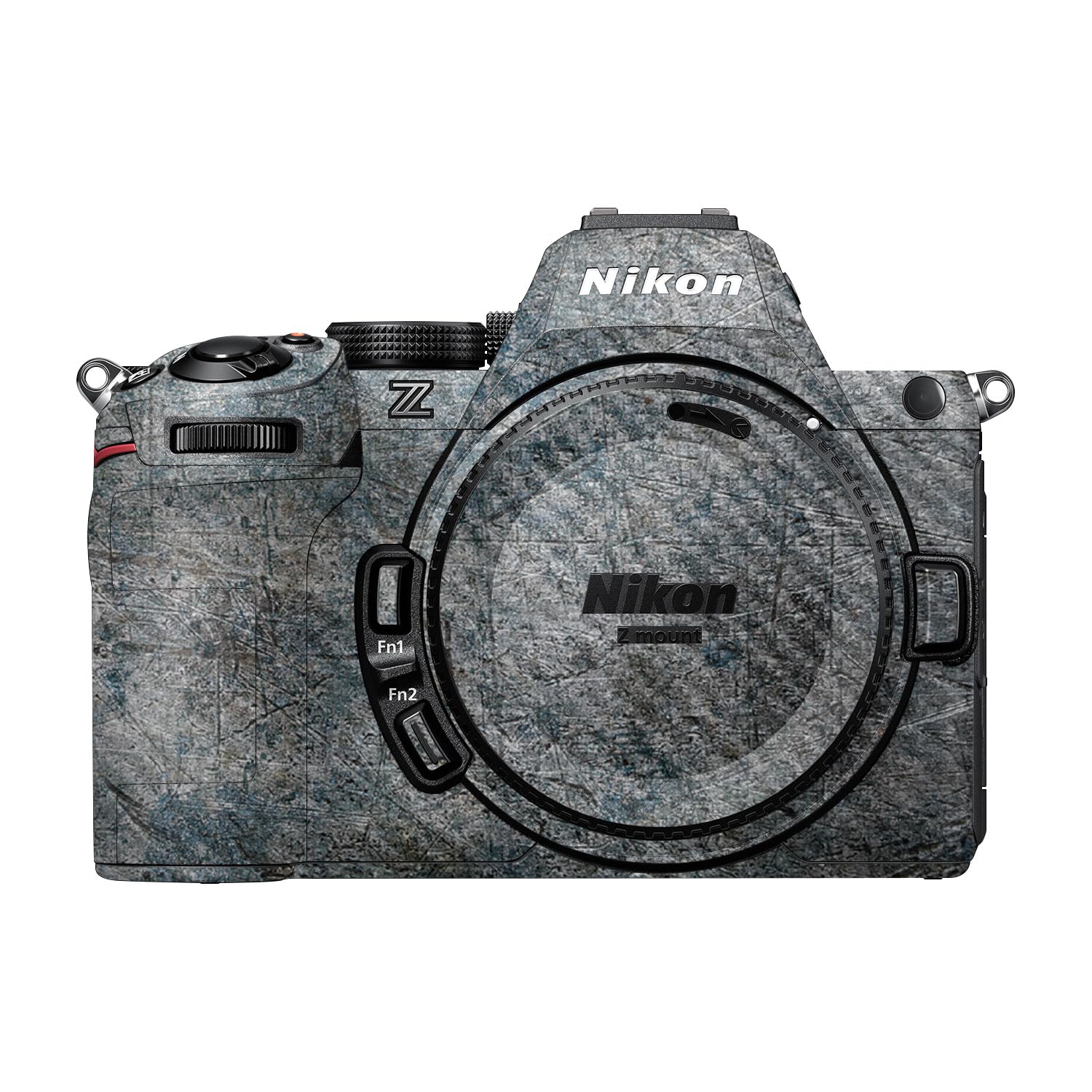 Carbon Fiber Camera Skin Compatible with Nikon Z5 II (2025) - Shadow Concrete - Premium 3M Vinyl Protective Wrap Decal Cover - Easy to Apply | Crafted in the USA by MightySkins