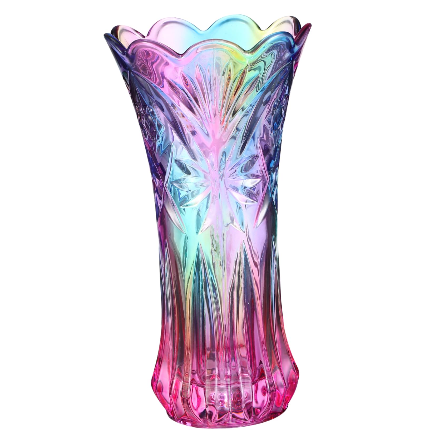 Vase de décoration créatif en verre pour arrangement floral sûr