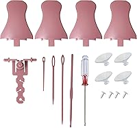 Vista 1 de RLECS Accesorios para máquina de tejer 14 en 1 compatibles con máquinas de tejer Sentro 22/32/40/48 y Jamit Loom