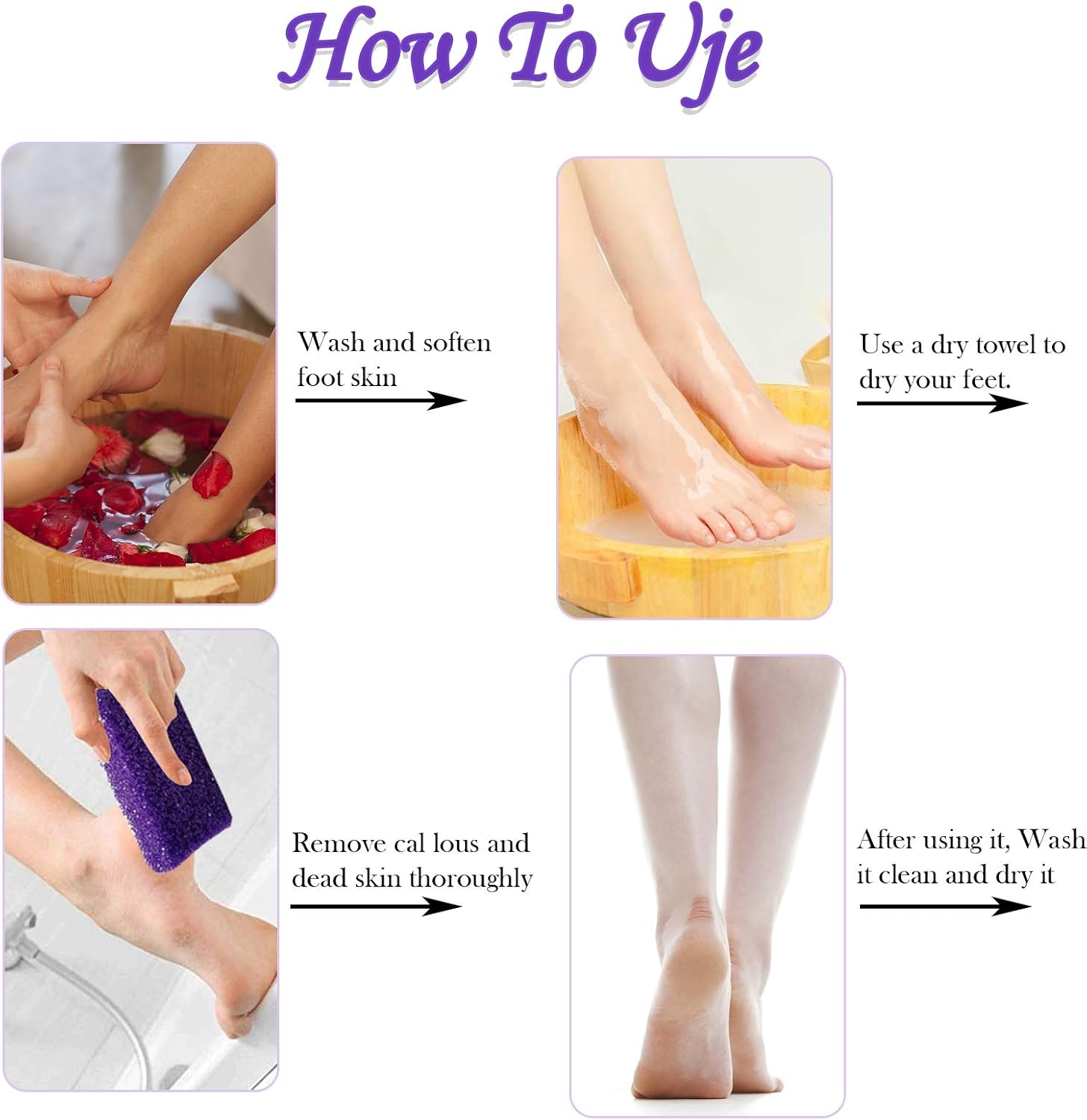 MIOBER 足用軽石40個 足用スクラバースポンジ 足のケアとカルスリムーバー ミニ使い捨て軽石パッド 死んだ皮膚リムーバーパー用