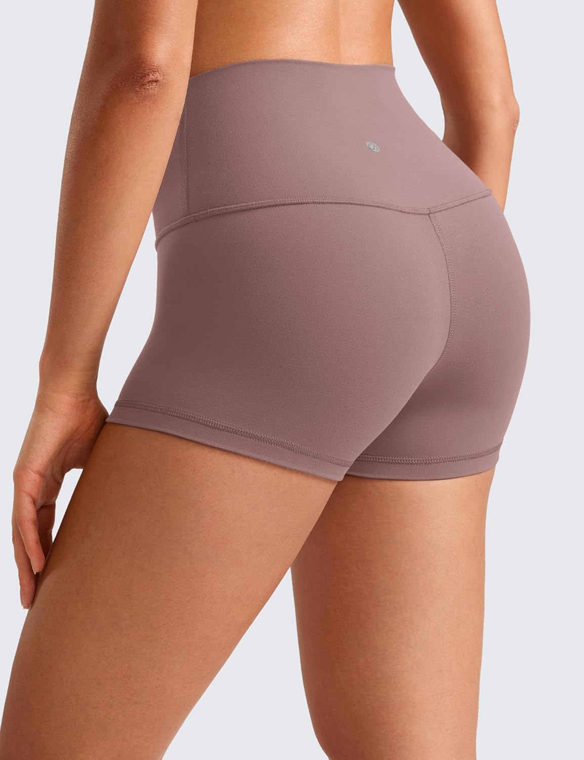 CRZ YOGA Butterluxe Biker Shorts 2.5"- High Waisted Yoga Workout Spandex Womens Running Volleyball Booty