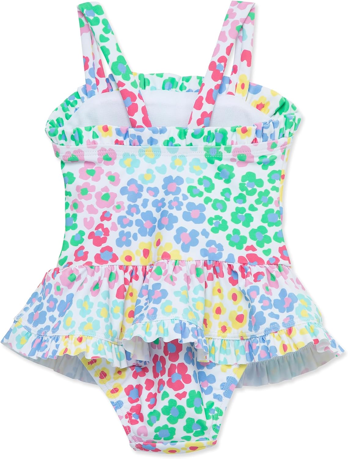 Little Me Baby-Girls Little Girls' UPF 50+ Sun Protection One Piece Swimsuit