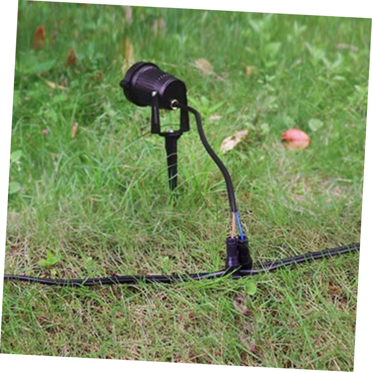 Homoyoyo 64pièces Connecteurs De Câbles à Basse Tension Installation Rapide Pour Éclairage Extérieur Adaptés Et Sans Dénudage