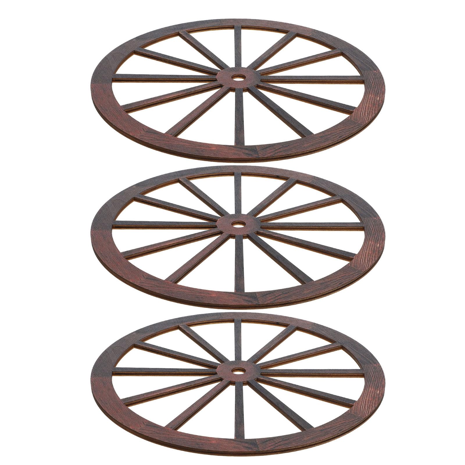 Madera Vintage para Colgar en Pared en tu Garaje o Bar con Estilo Clásico Industrial Marrón