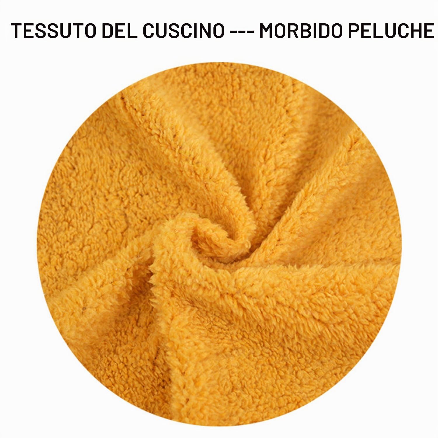 Grande Cuccia Casa per Cani 2-in-1 Grotta Calmante per Animali Impermeabile, Lussuosa Cuccia Casa per Cani con Cuscino Morbido Rimovibile, Base Antiscivolo Cuccia per Cani da Esterno per Gatti Cani