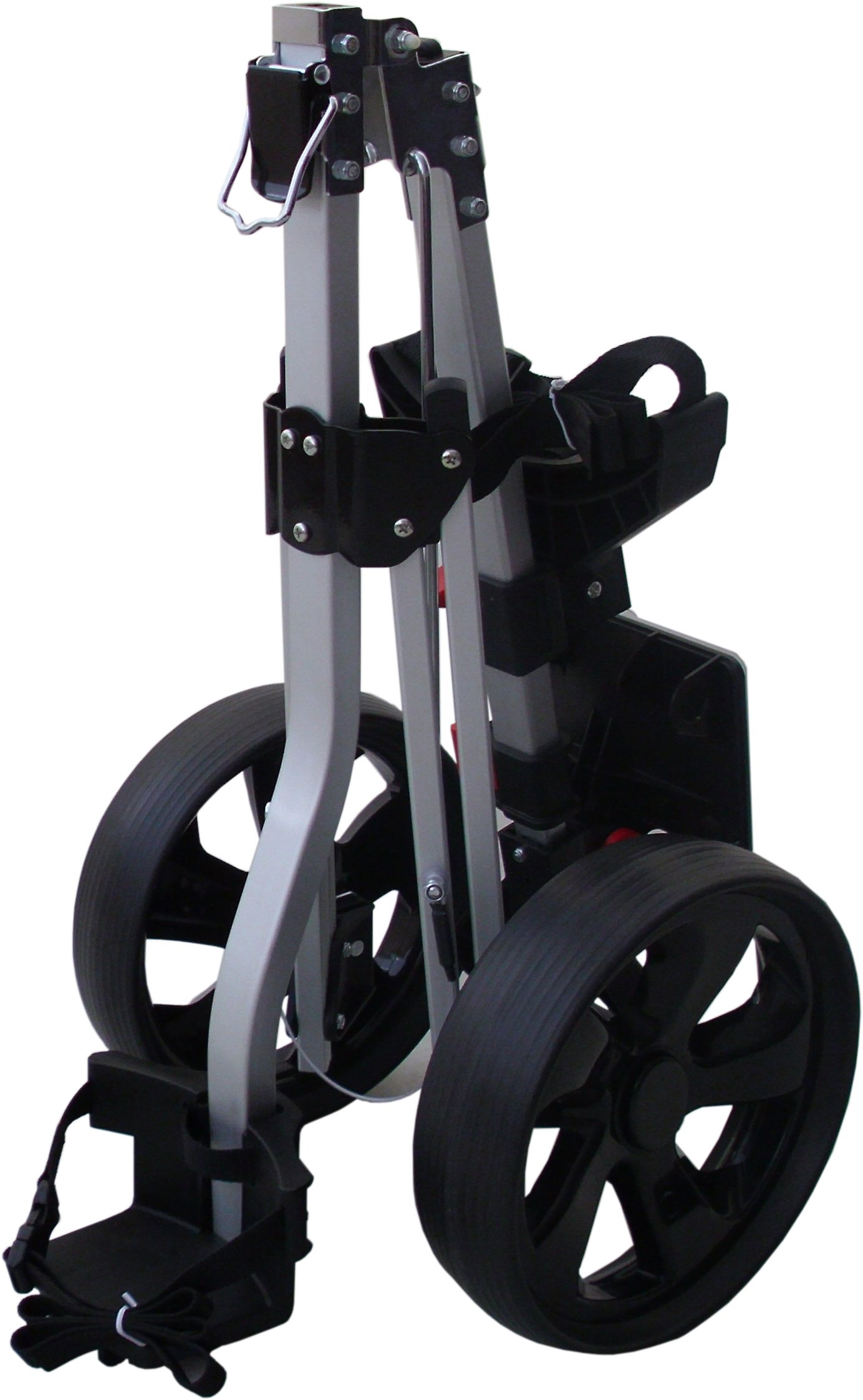 Longridge Micro-Lite Chariot à 2 Roues, Argent/Noir