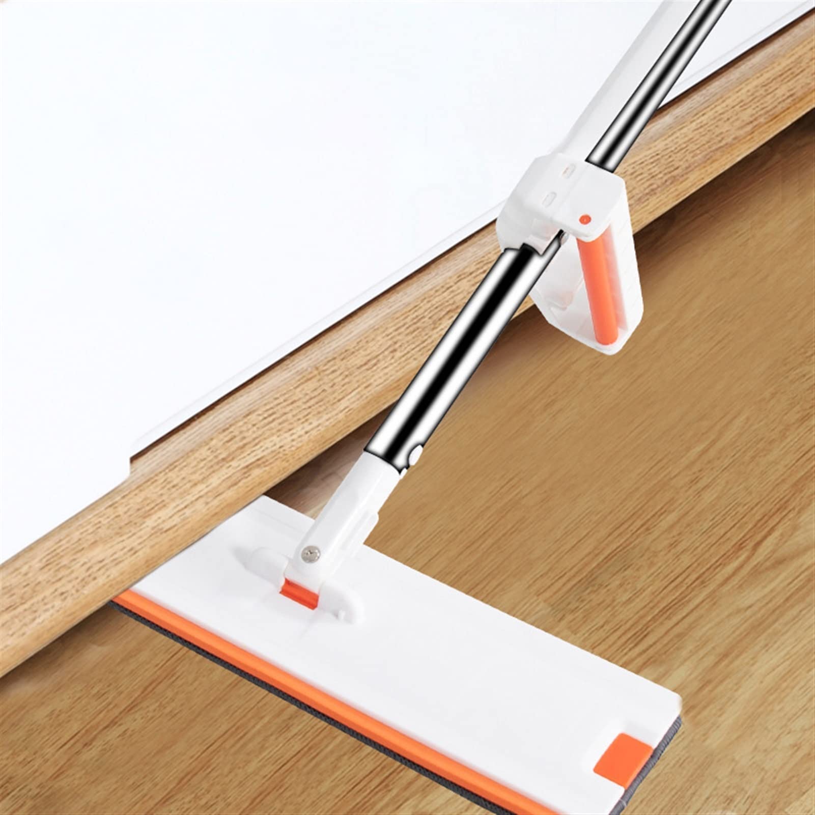 fregona Magic Auto-Retorno de trapeador Plano Lavado a Mano Libre Squeree Frife con Herramientas de Almohadillas de reemplazo de Microfibra for Lavar el Piso mop (Color : Within 10 Pads)