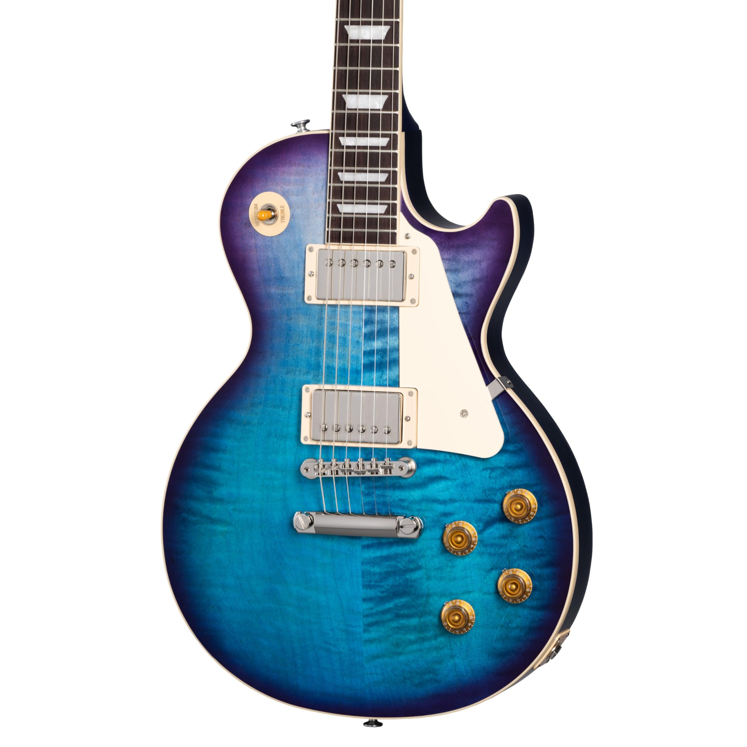 Amazon | Gibson Les Paul Standard 50s Figured Top Blueberry Burst