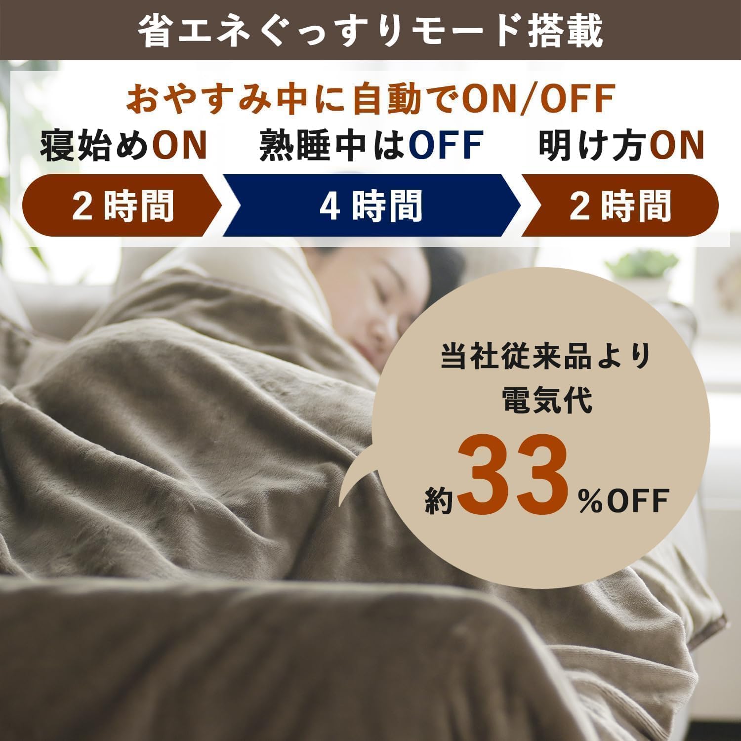 Amazon | [山善] 電気毛布 掛け 敷き 兼用 188×130cm 洗える