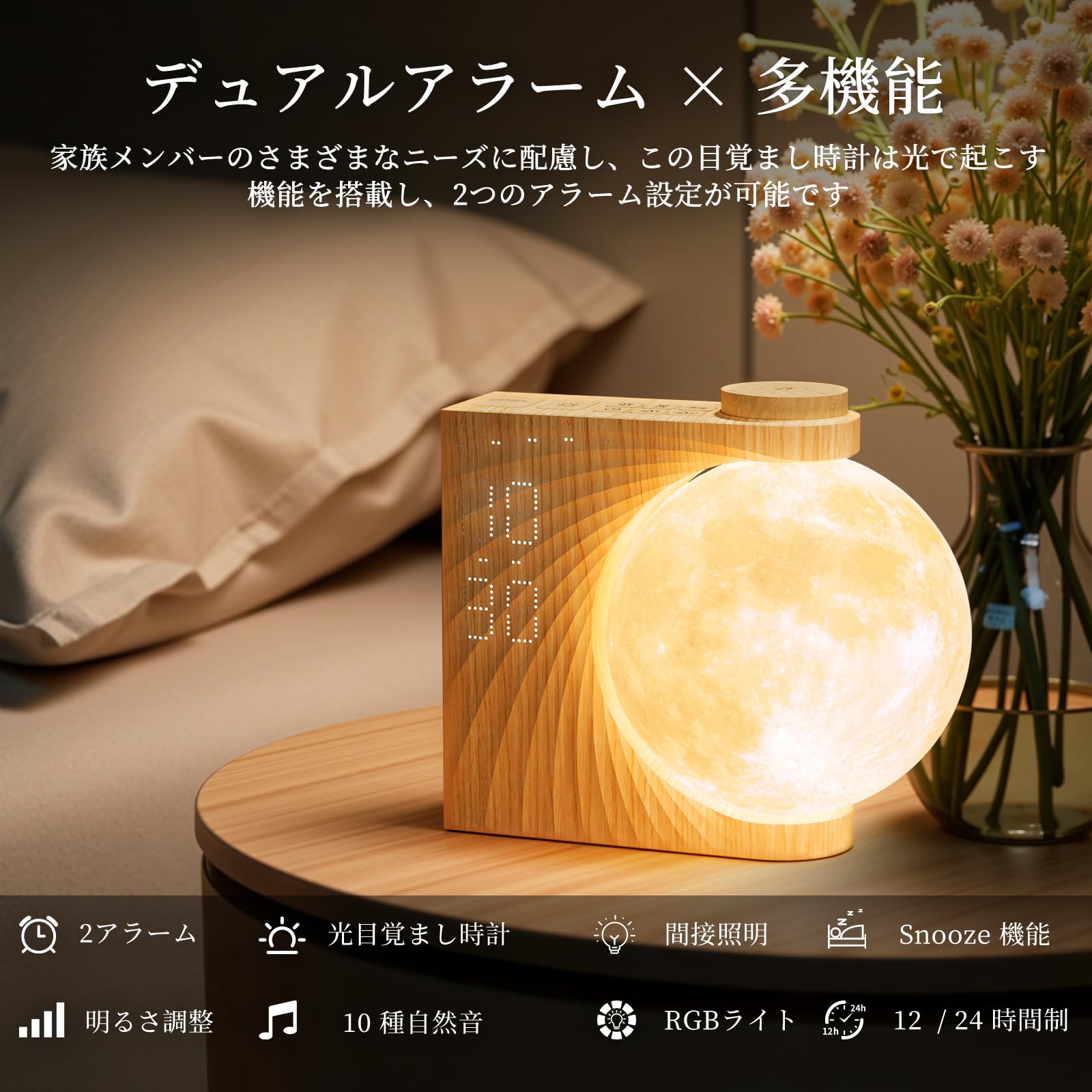 Amazon.co.jp: ムーンライト 間接照明 おしゃれ 女性 人気 プレゼント