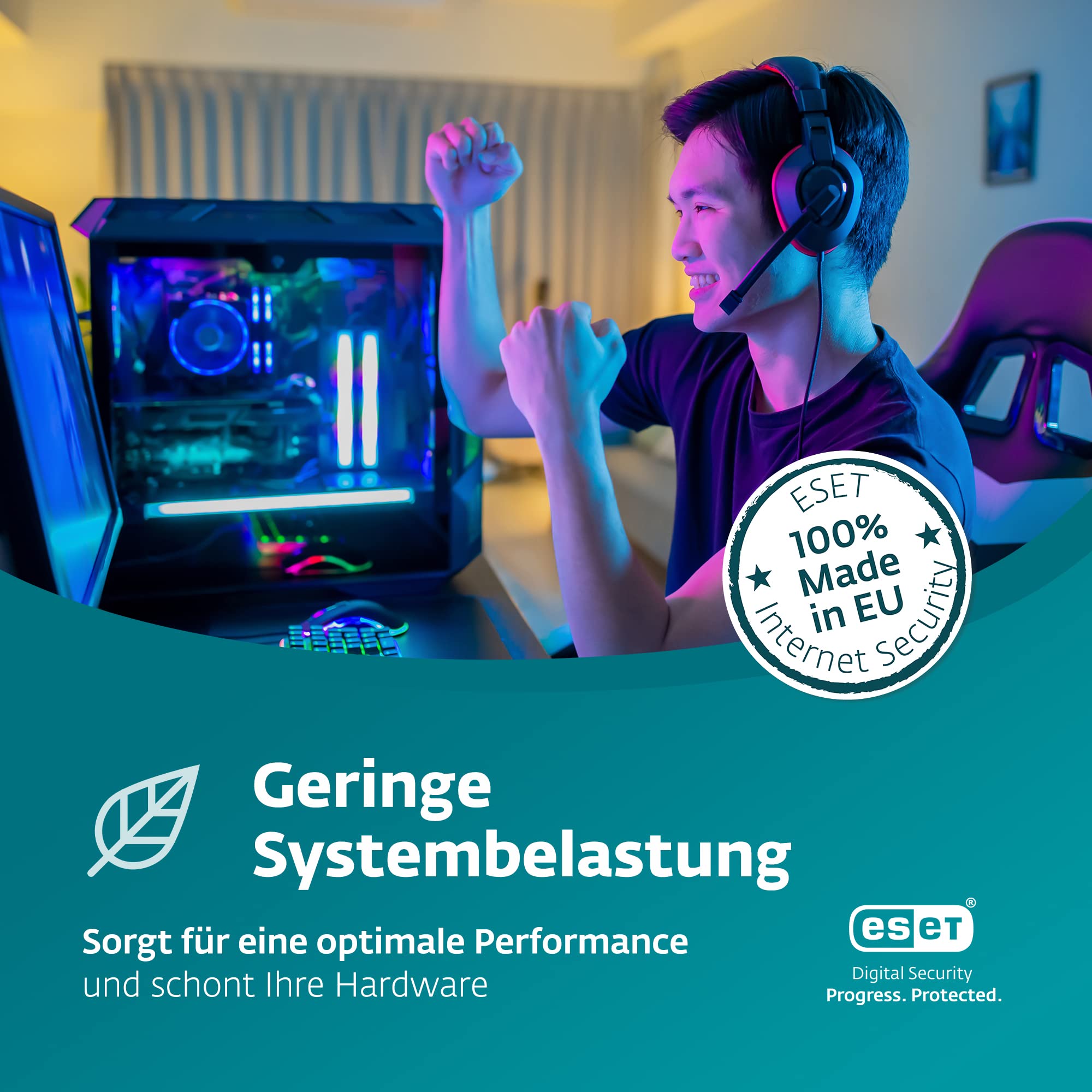 ESET Internet Security 2020 | 1 Gerät | 1 Jahr | Windows (10, 8, 7 und Vista), macOS, Linux und Android | Aktivierungscode in Standardverpackung