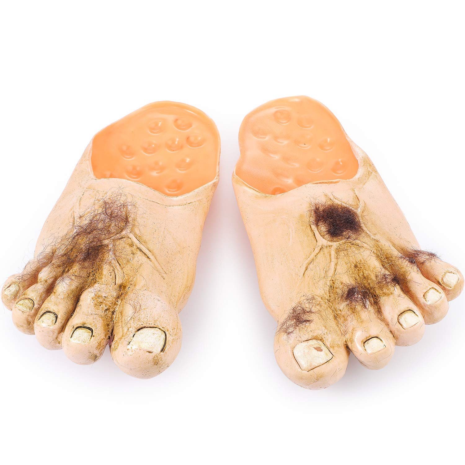Buy Giant Bare Feet Big Hairy Feet Halloween Cosplay Giant Feet Bigfoot