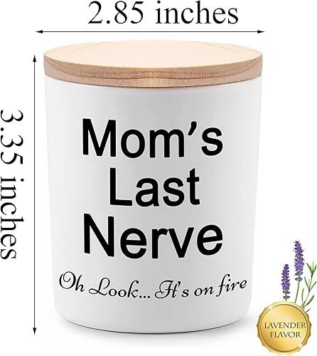 Miniatura 3 de Velas de regalo para hombres, divertidas velas únicas de My Last Nerve, Día de San Valentín, Navidad, regalos de cumpleaños para él, amigo, marido,