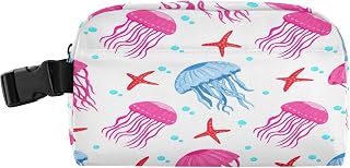 Lunch Tote Insulated Cooler Bag with Handle Buckle, Small Leakproof Lunchbox for Meal Cooler, Keep Food Fresh Back to School Work, Picnic, (Jellyfish)