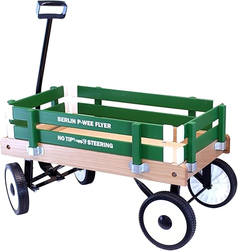 Miniatura 7 de Berlin P-Wee Wagon de AmishToyBox.com - Modelo F257 - Amish fabricado en Ohio, Estados Unidos (rojo)