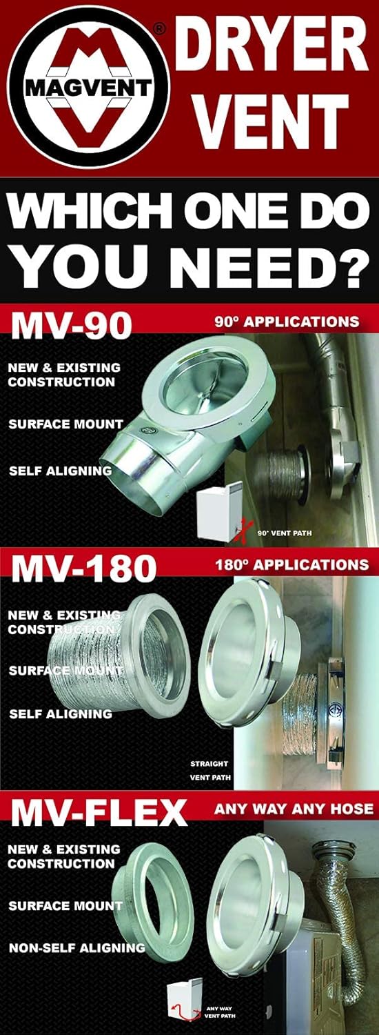 MV-Flex Magnetic Dryer Vent Coupling - Image 3