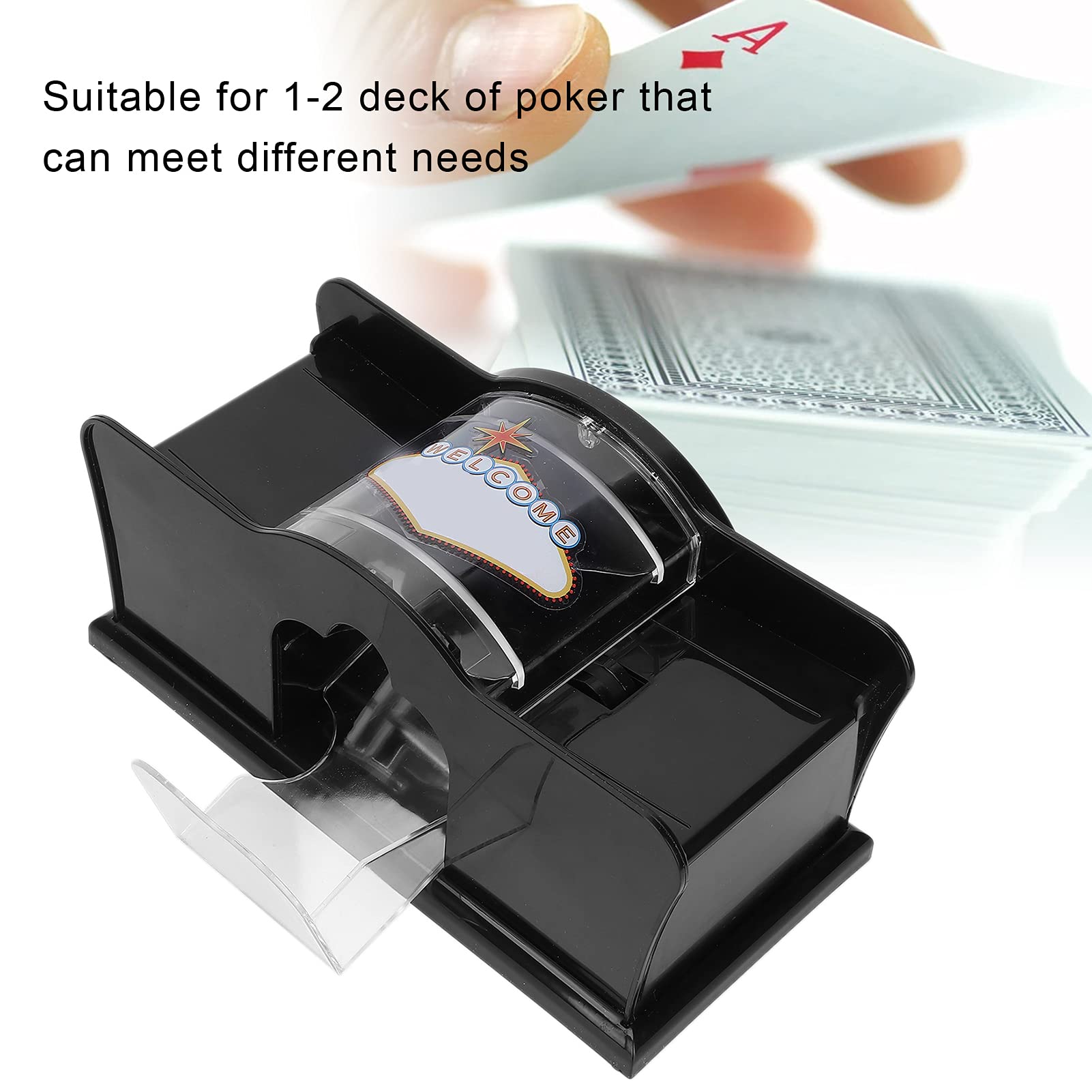 Mélangeur Distributeur De Carte Mélangeur Automatique De Cartes FEIERYA - 6 Jeux En Simultané Mélangeur Distributeur De Carte Mélangeur Automatique De Cartes FEIERYA - 6 Jeux En Simultané