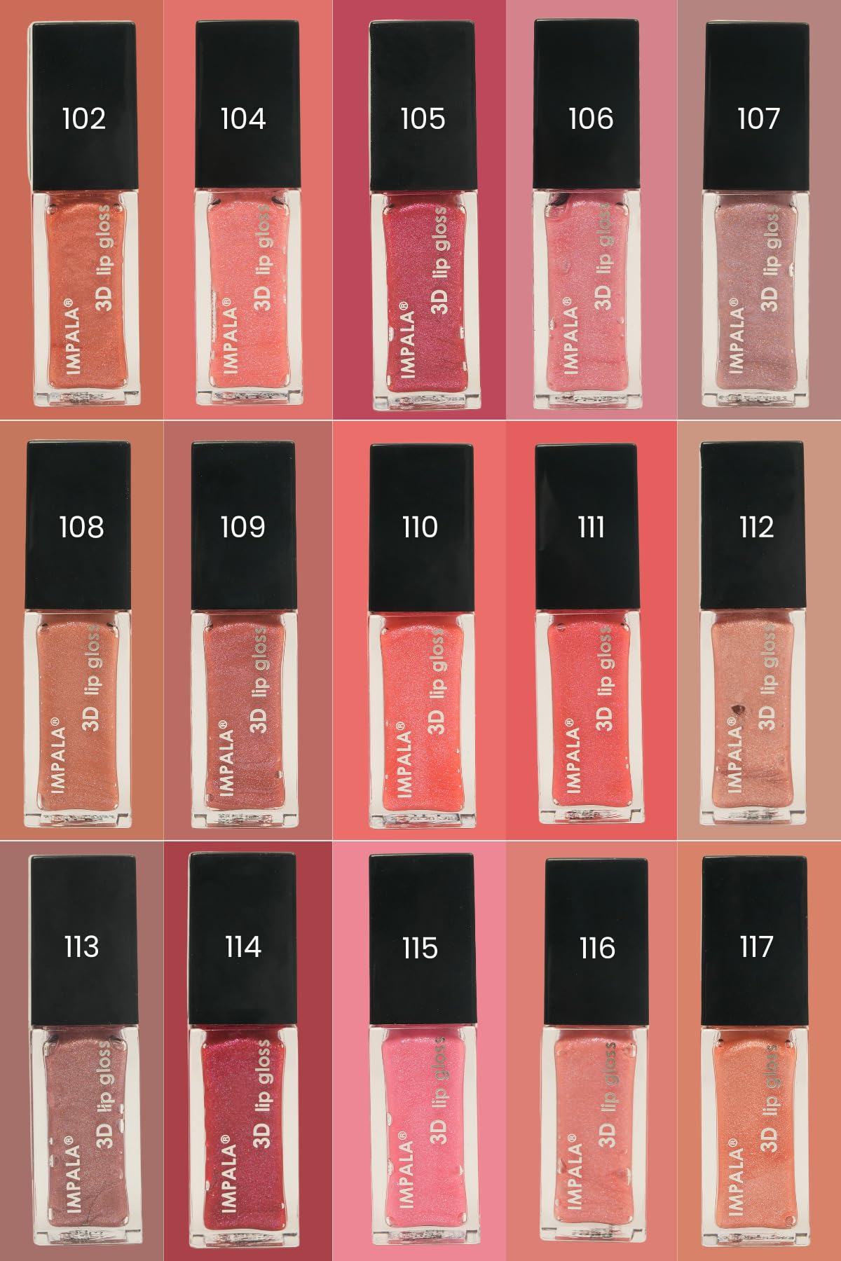 Impala 3D Lip Gloss Dudak Parlatıcı No:102
