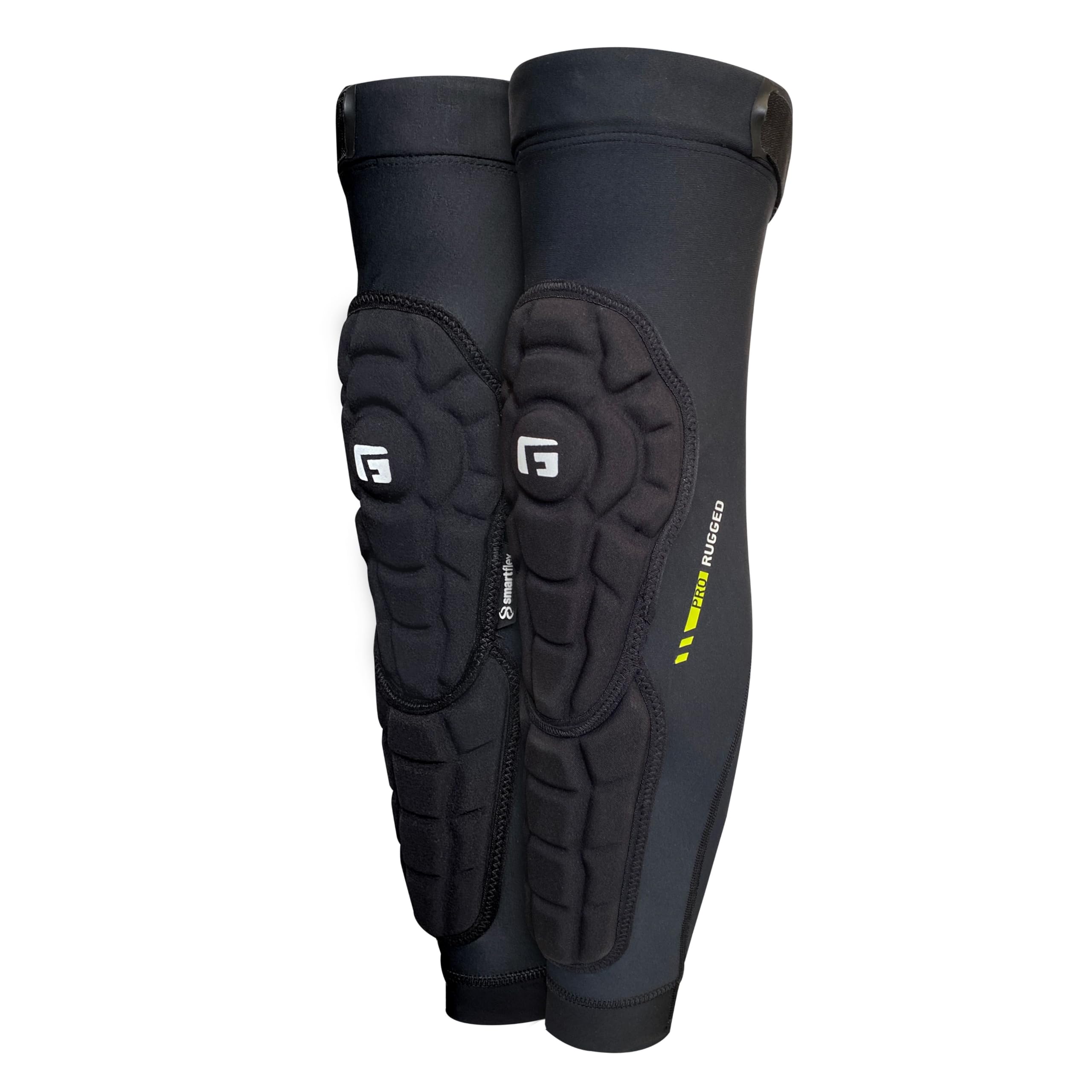 G-Form Rugged 2 Extended Youth - Rodillera y espinillera (talla S/M), color negro