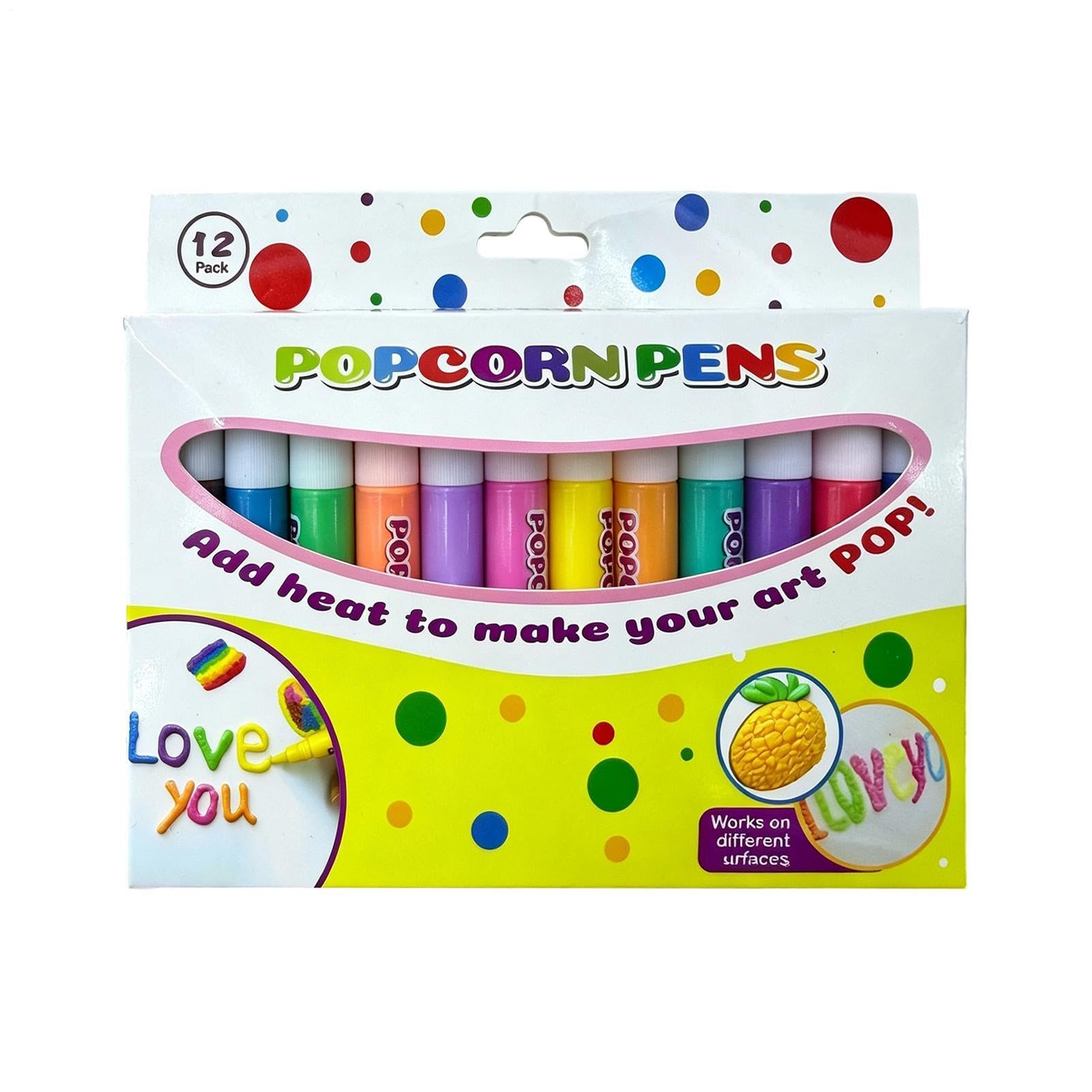Bubble Pen Set, 3D Handmade Heat Activated Painting Markers, 1 Piece