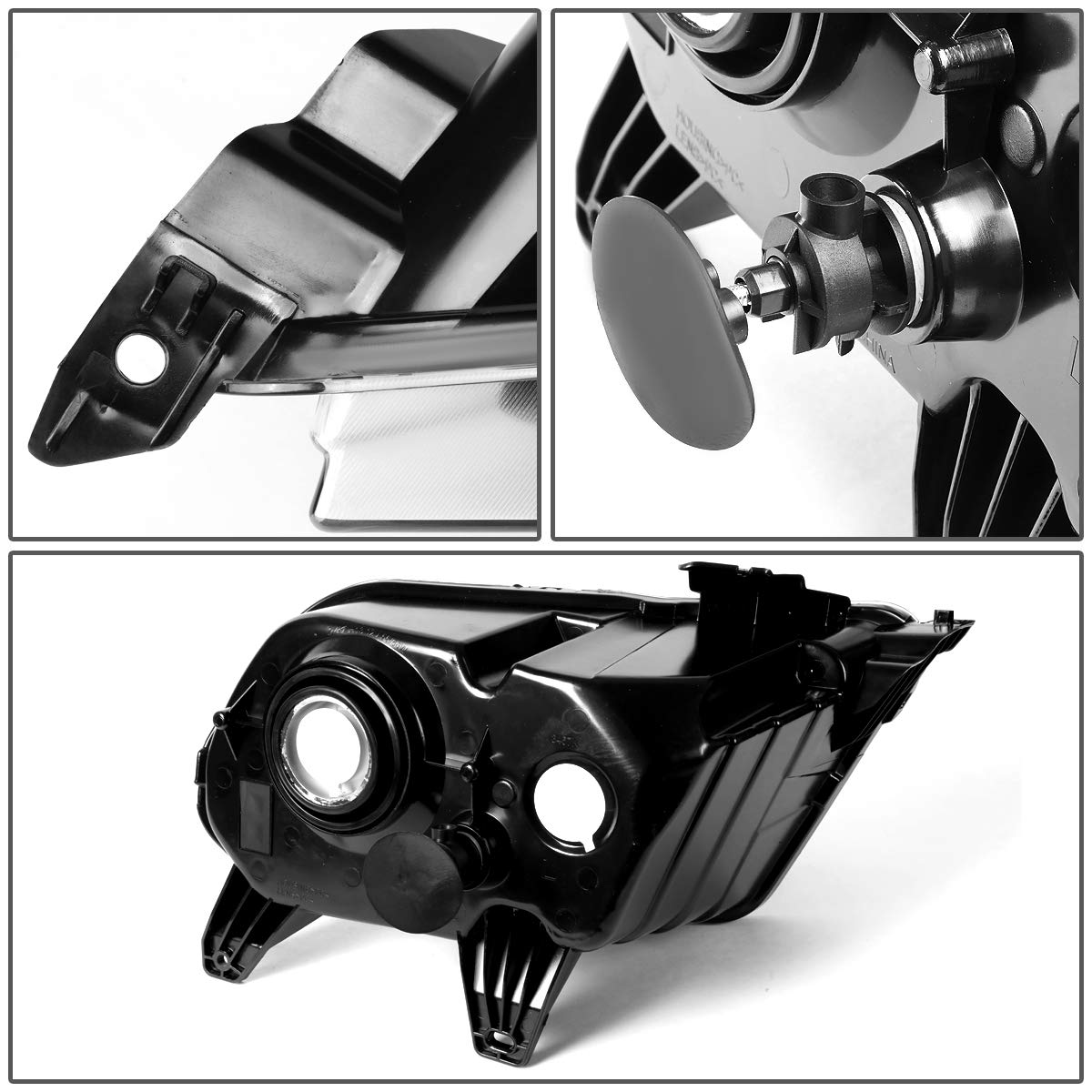 Amazon.com: Auto Dynasty FO2502276 OE Style Driver/Left Side Black  