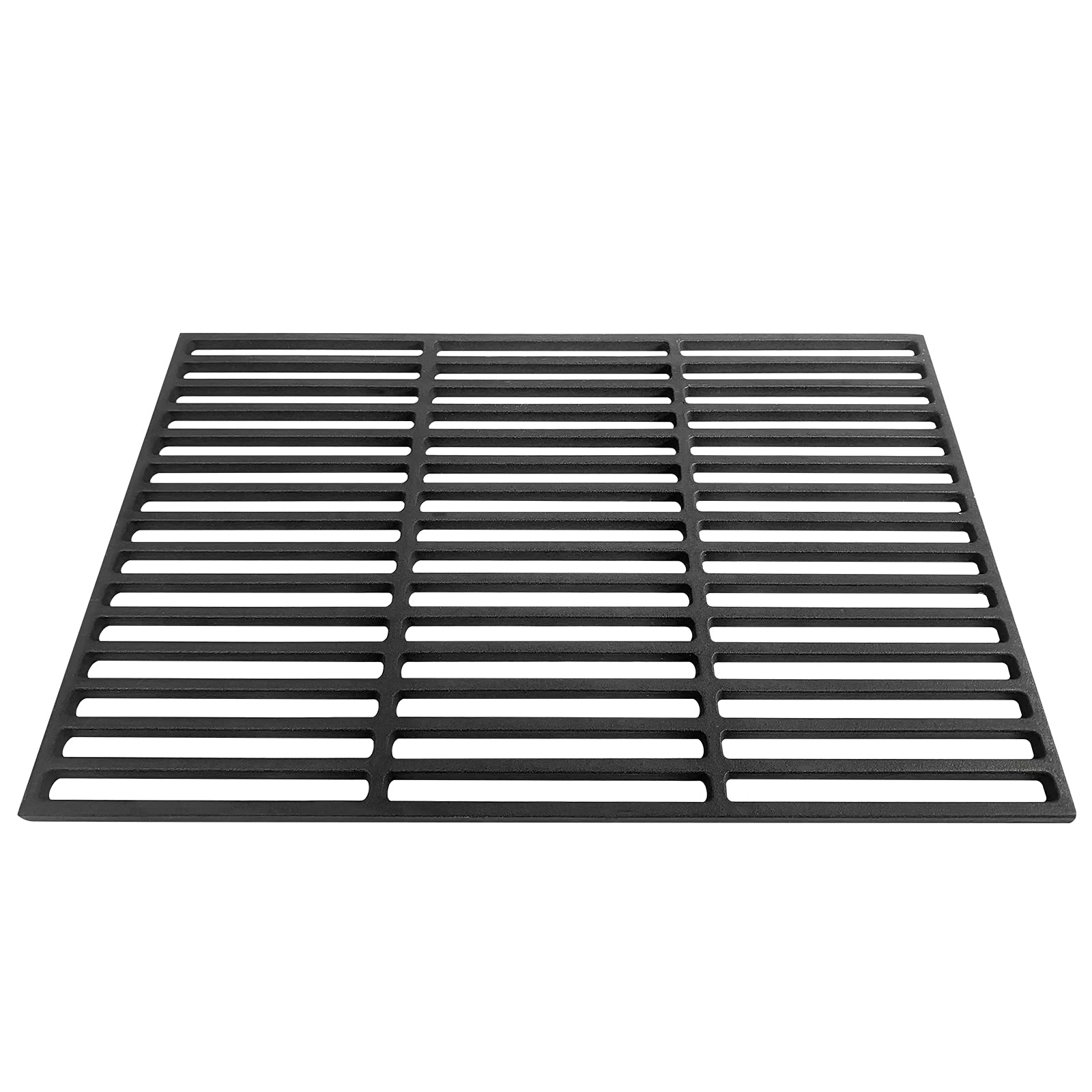 Aufun Prostokątny emaliowany grillGrill żeliwny, akcesoria do grillowania, Grill gazowy, Grill na węgiel drzewny, 54x34cm