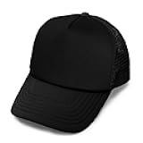 Youth Mesh Trucker Cap - Adjustable Hat (S, M Sizes)