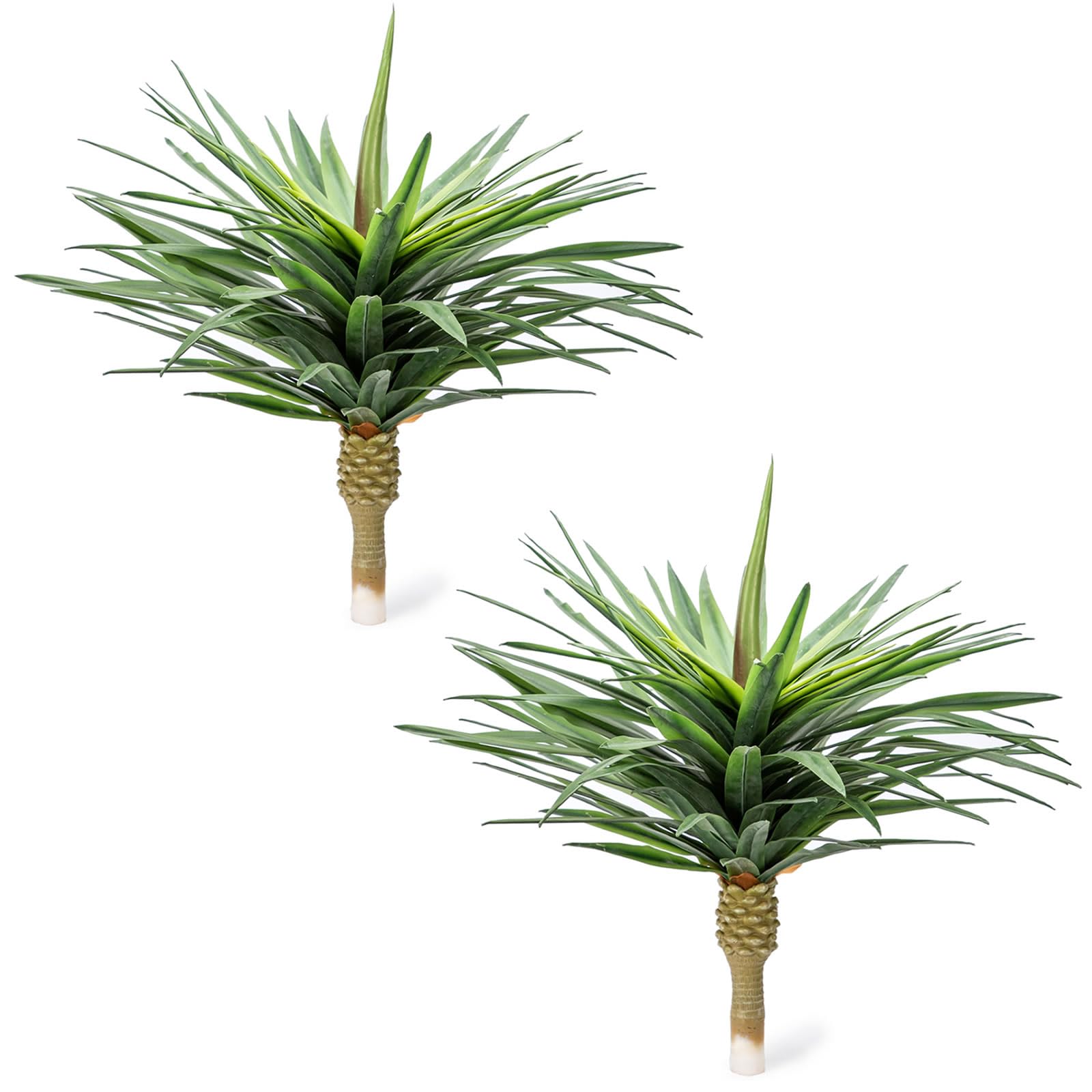 Saki Decor 2 PCS Artificial Agave Plant