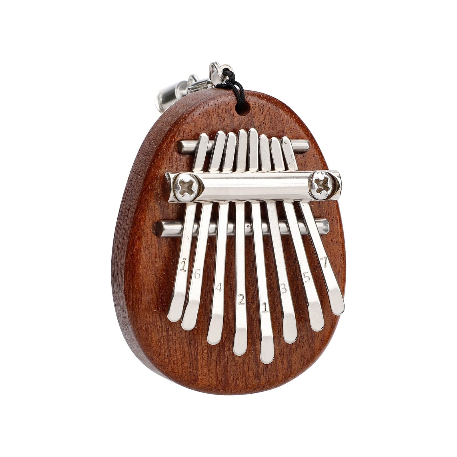 początkujących kalimba 8-tonowe Pianino Z Kciukiem, Mahoń, Kalimba Z Litego Drewna