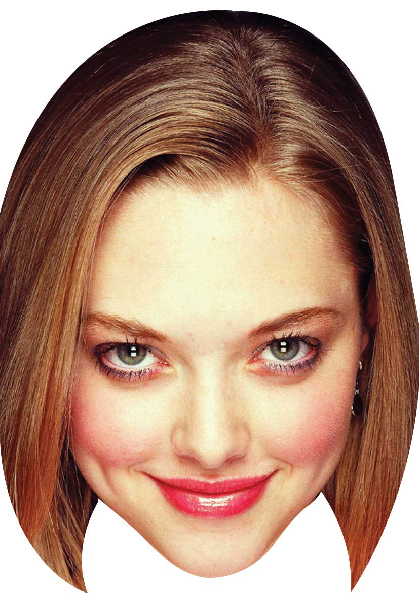 FoxyPrinting Karen Smith Mean Girls Tv Movie Star Celebrity Cardboard Party Face Mask Fancy Dress