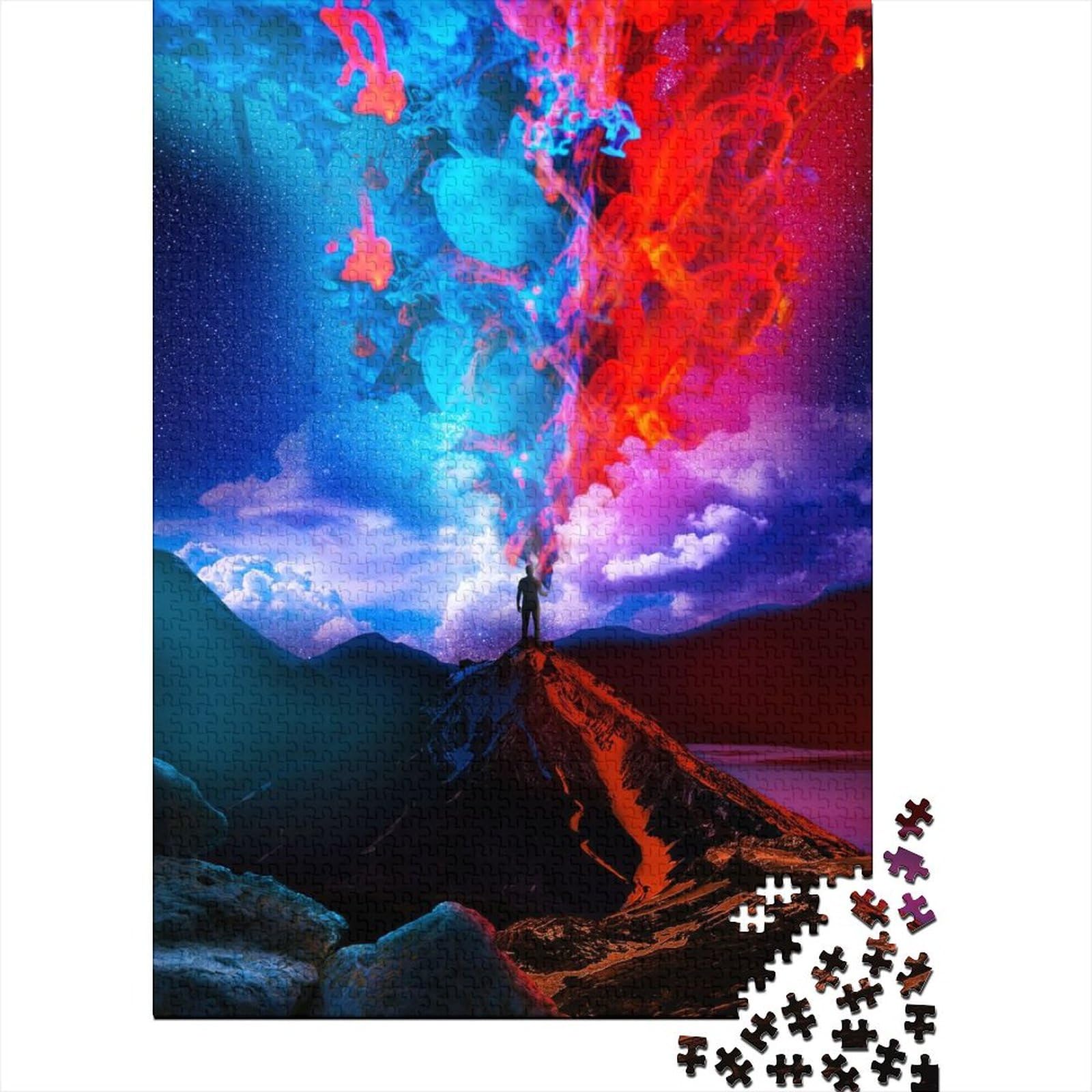 1000 Pieces Space.. Creative Square Jigsaw Puzzles for Adults And Paper Puzzles Challenging Game 38x26cm/1000pcs — image 1