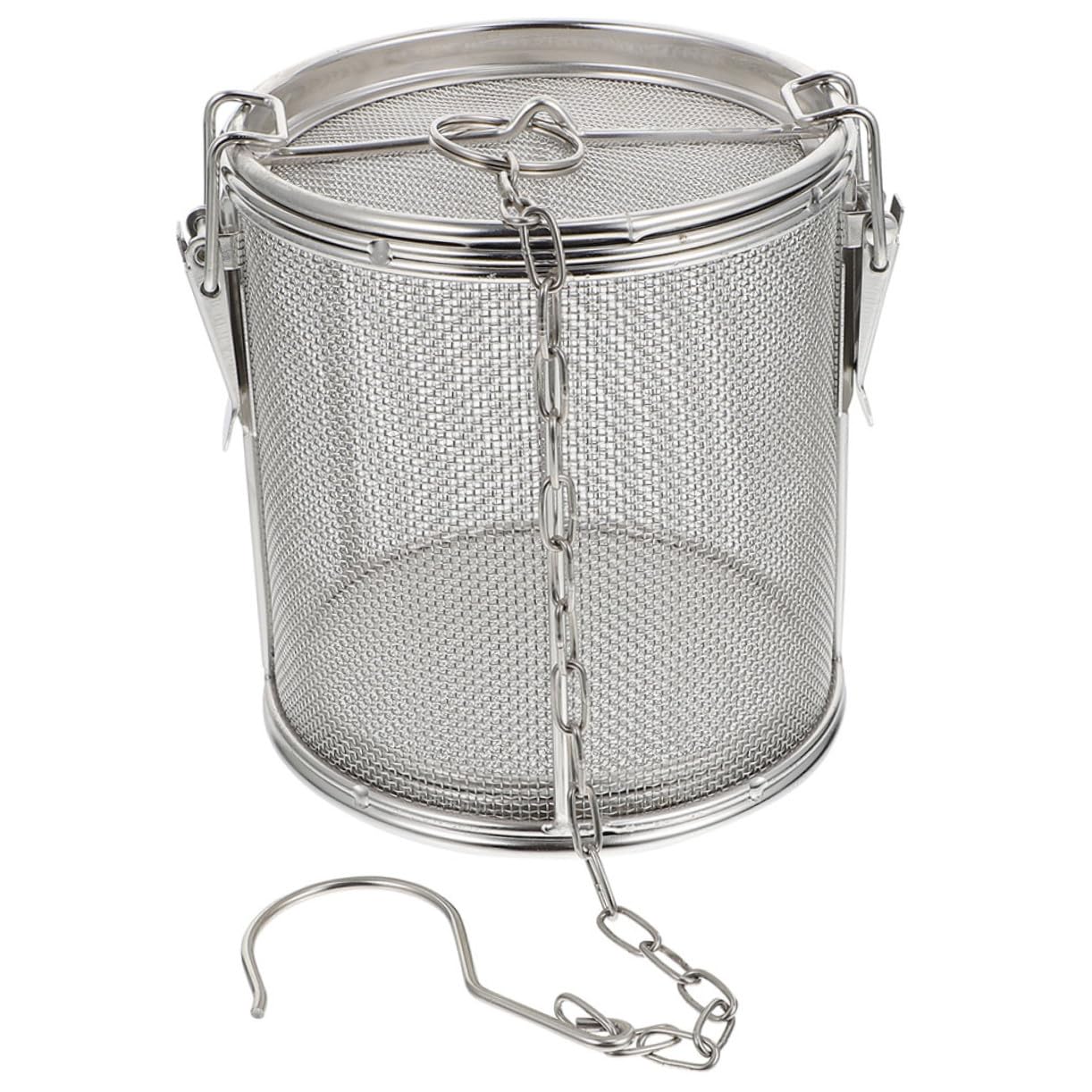 Panier filtrant cuisson à tamis dense inox contre les résidus alimentaires