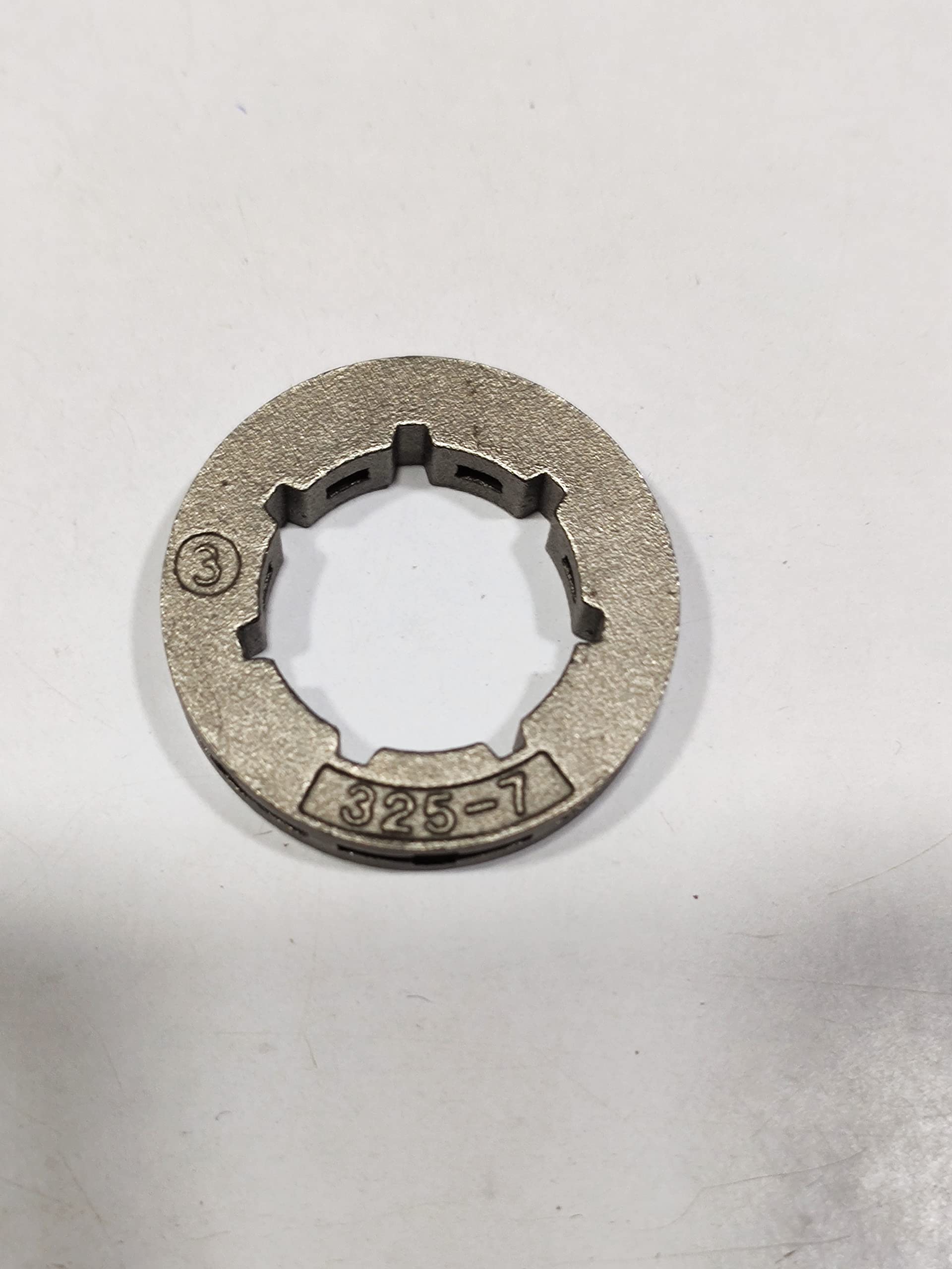 See full amazon price history chart for 325-7 MODEL METAL CHAIN SAW RIM SPROCKET 7 TOOTH FOR 52CC/58CC CHAINSAW (SILVER GREY) (PACK OF 1 PIECES) 325-7 MODEL METAL CHAIN SAW RIM SPROCKET 7 TOOTH FOR 52CC/58CC CHAINSAW (SILVER GREY) (PACK OF 1 PIECES) (B0C5N61ZP5) Amazon Price History, Amazon Price Tracker