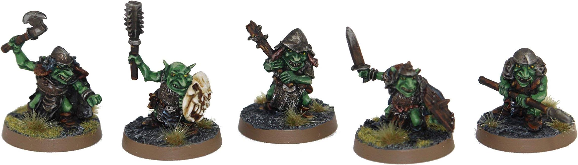3 x Assorted melee goblin wargaming miniatures