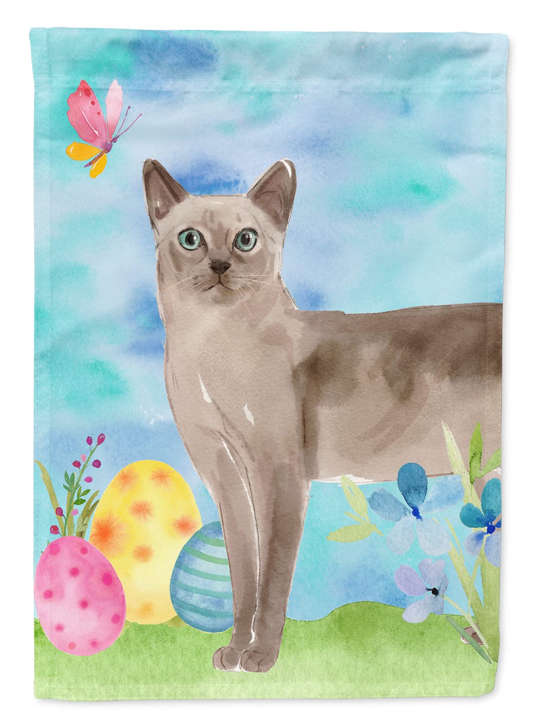 Drapeau de mât Tonkinois Caroline's Treasures CK3146CHF grand format multicolore toile canvas