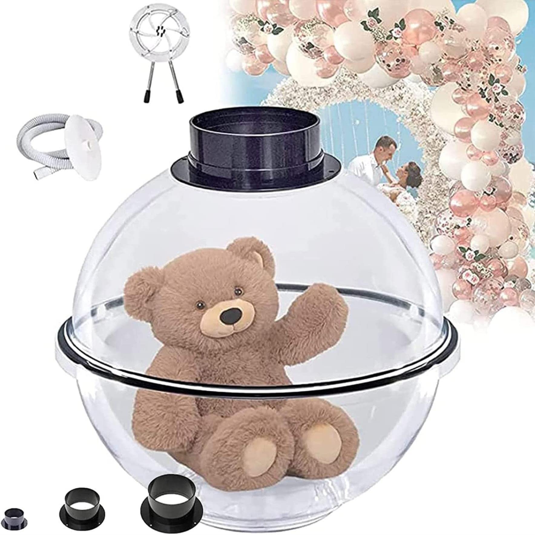 Outil de remplissage de ballon idéal pour sublimer vos bouquets de roses de mariage