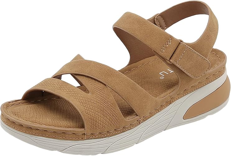 Amazon.com | JiuQing Women's Wedge Platform Sandals Strappy