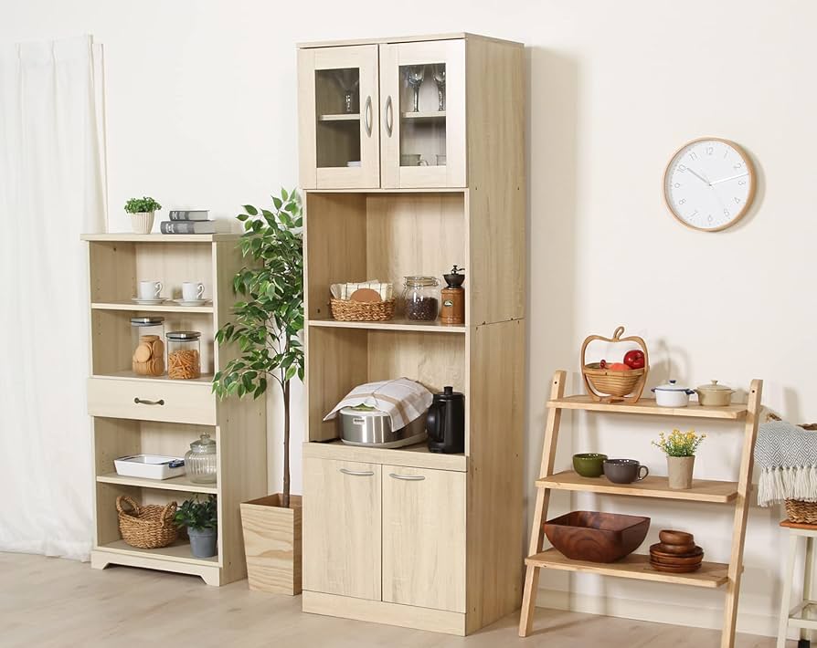 【美品】キッチンボード食器棚 食器棚140 【WEB限定品248-84484】 | DINING,食器棚 | songdream