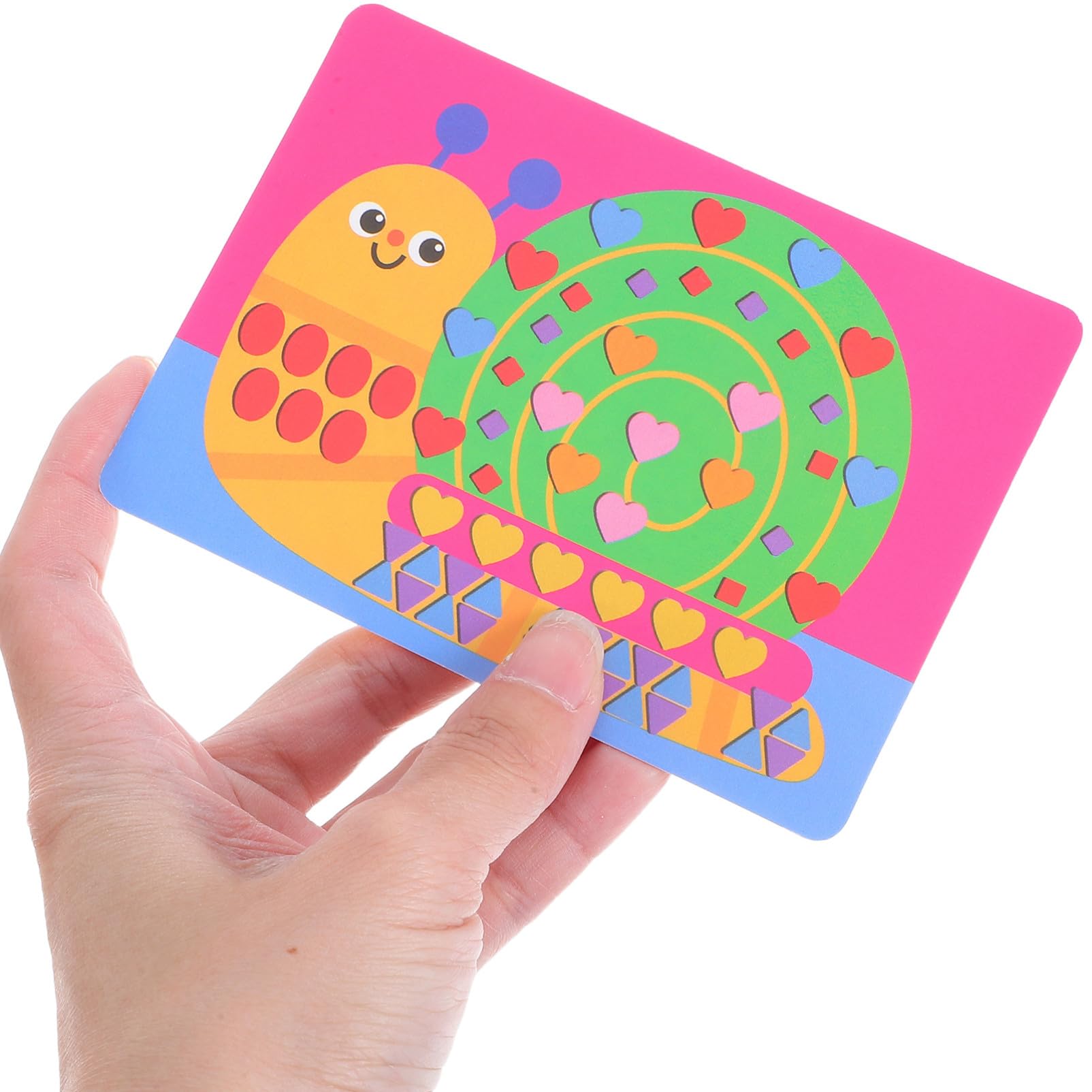 Gatuida Kit di Lavoretti Adesivi Eva per Scuola Materna Attività Artistiche Animali Gioco Fai da Te per Ragazzo Ragazza Materiale Didattico per Decorazioni e Apprendimento Creativo