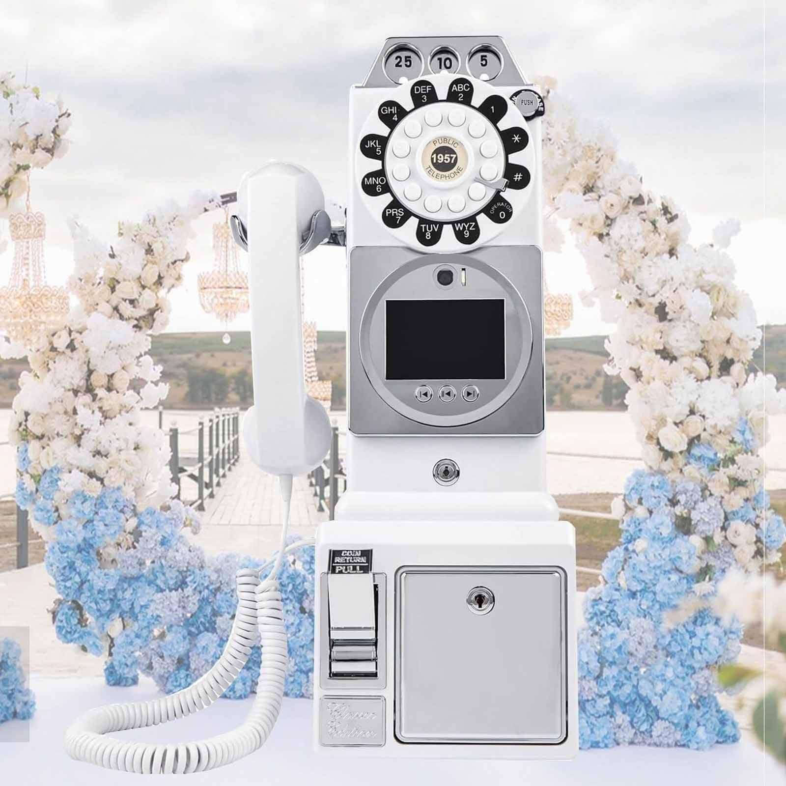 Libro de invitados de audio y video para bodas, aniversarios, duchas y cumpleaños. Graba mensajes personalizados para preservar ocasiones especiales con facilidad