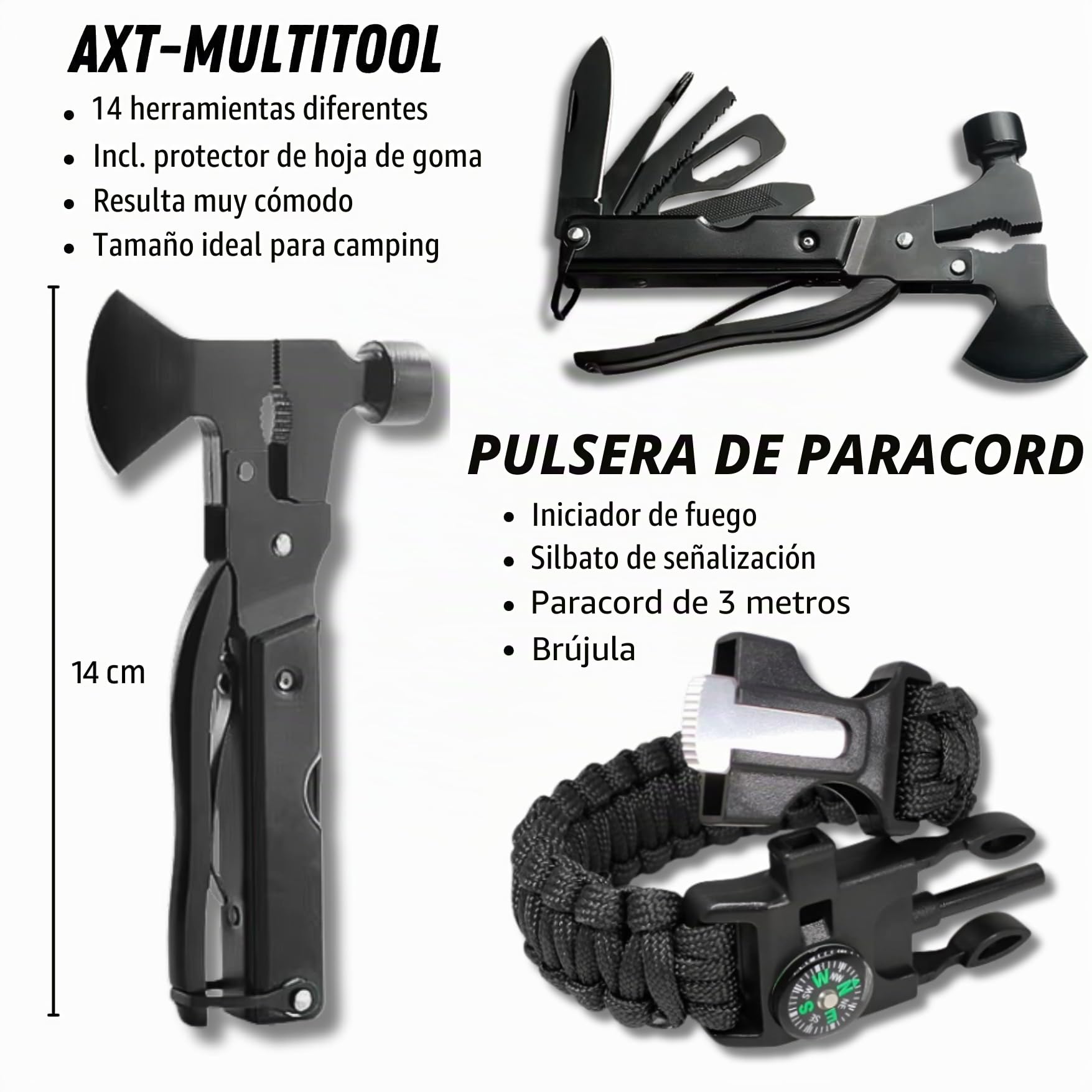 Mochila de escape, Pack Supervivencia, Equipo de Emergencia, Juego con Mochila Táctica de 70 Litros, Tienda de Campaña, Saco de Dormir, Kit de Primeros Auxilios, Utensilios de Cocina de Camping